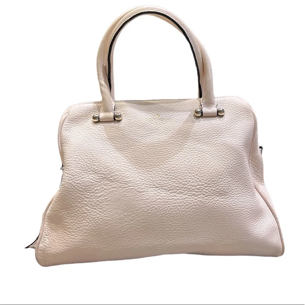 Kate Spade Montgomery Street Leather Baby Pink Satchel Bag